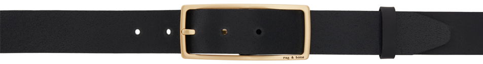 Vyöt rag & bone Rebound Leather Belt Musta | WJW19H1016LU16, 0