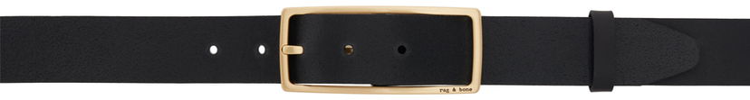 Vyöt rag & bone Rebound Leather Belt Musta | WJW19H1016LU16