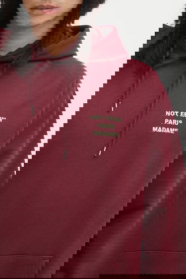 Huppari Drôle de Monsieur Drôle de Monsieur Le Hoodie Slogan Burgundia | I.HO162.CO127, 3