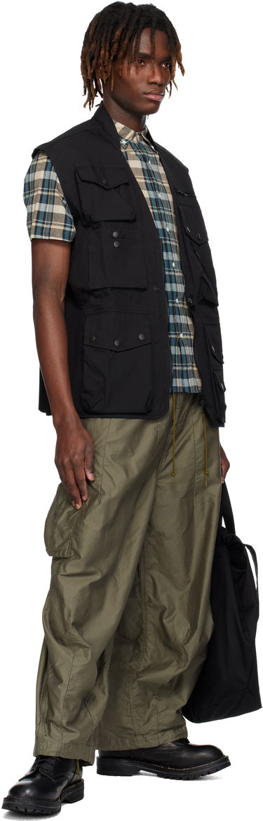 Cargo housut Needles NEEDLES H.D. Cargo Pants Vihreä | QV155, 3