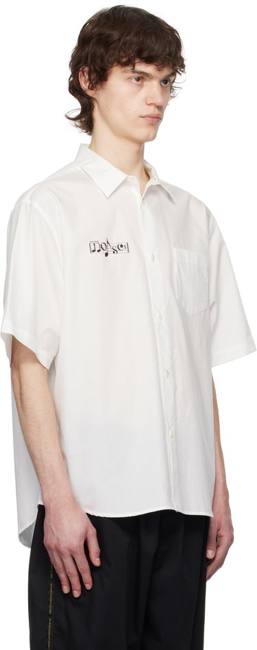 Paita UNDERCOVER UNDERCOVER Short Sleeve Button-Up Shirt Valkoinen | UP1E4403, 1