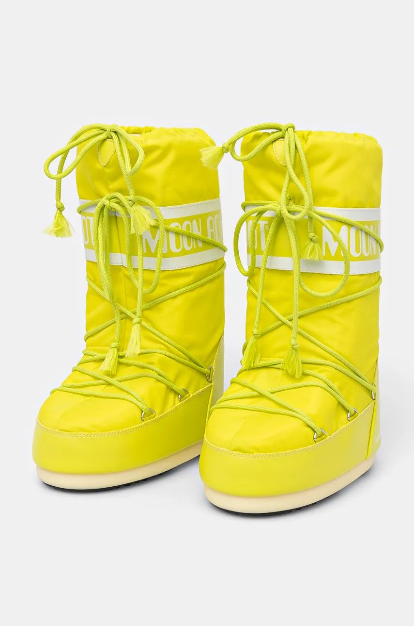 Tennarit ja kengät Moon Boot MB ICON NYLON Boots Keltainen | 80D1400440.B001, 1