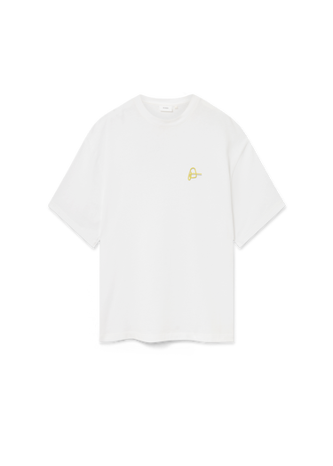 T-paita AXEL ARIGATO Paper Clip T-Shirt Valkoinen | A3446001, 1