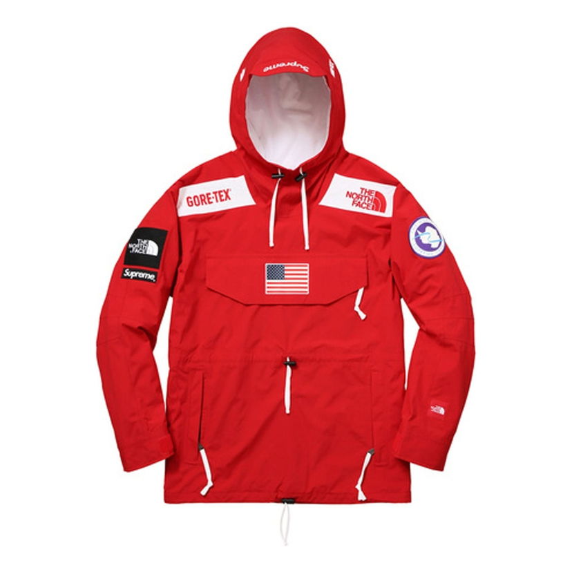Tuulitakki Supreme The North Face Trans Antarctica Expedition Pullover Jacket Punainen | SUP-SS17-609