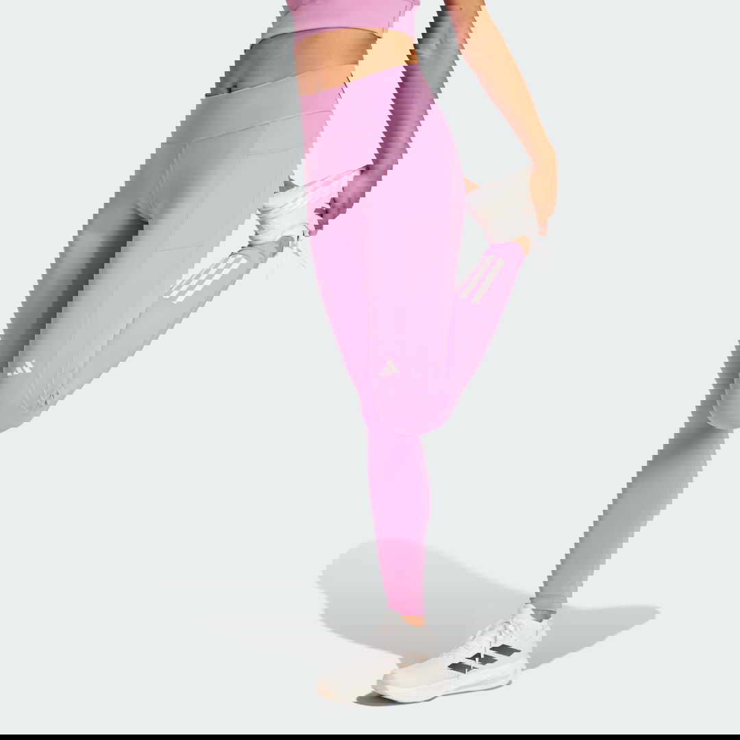 Leggingsit adidas Performance Own the Run Full-Length Leggings Vaaleanpunainen | IX2866, 0