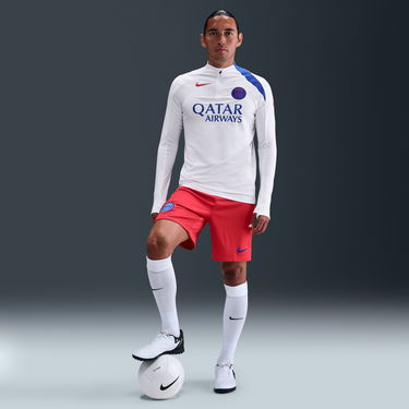 T-paita Nike Paris Saint-Germain Total 90 Strike Soccer Knit Drill Top Valkoinen | hm3356-101, 2
