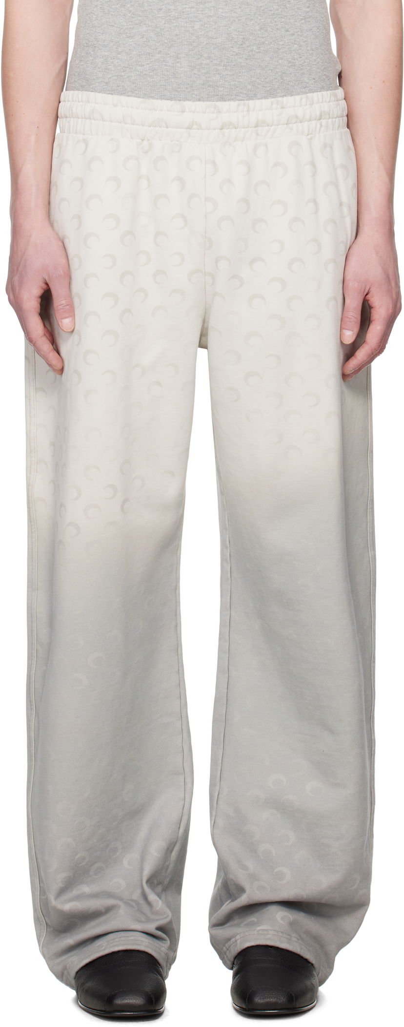 Verryttelyhousut Marine Serre Marine Serre Moon Faded Sweatpants Harmaa | UPA052A CJER0073
