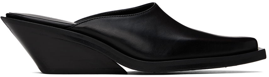 Vaatteet Ann Demeulemeester Ann Demeulemeester Xina Wedge Mules Musta | 2401-W-F15-LT046-099, 0