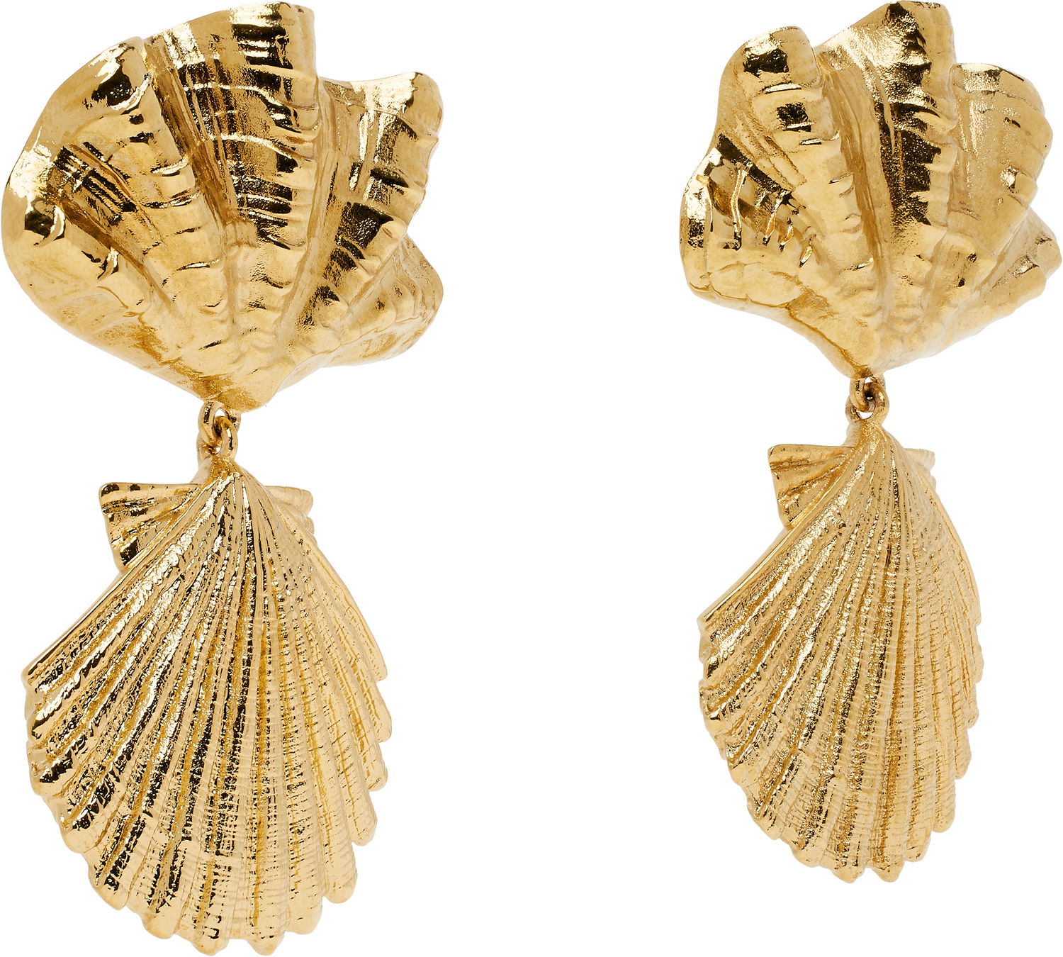 Korvakorut CHLOÉ Chloé 'The Chloé Shells' Drop Earrings Metallinen | CHC25UFE32CB7, 1