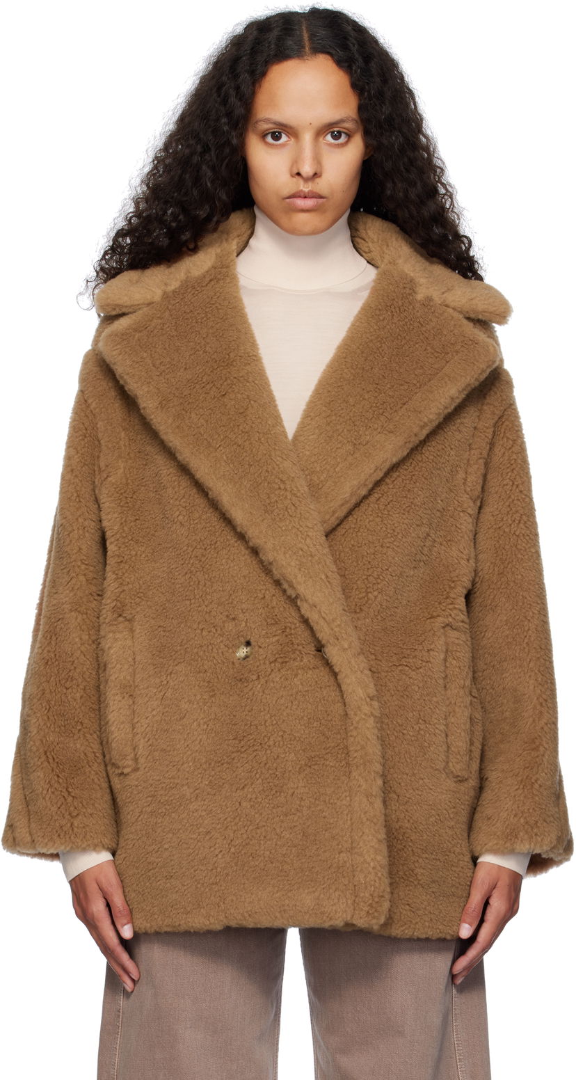 Takit Max Mara Max Mara Dramma Teddy Coat Ruskea | 2421086072600 MM10739