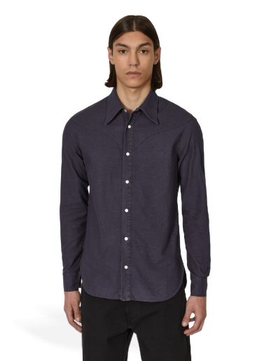 Paita Stockholm (Surfboard) Club Fitted Western Shirt Tummansininen | WM4N01 1
