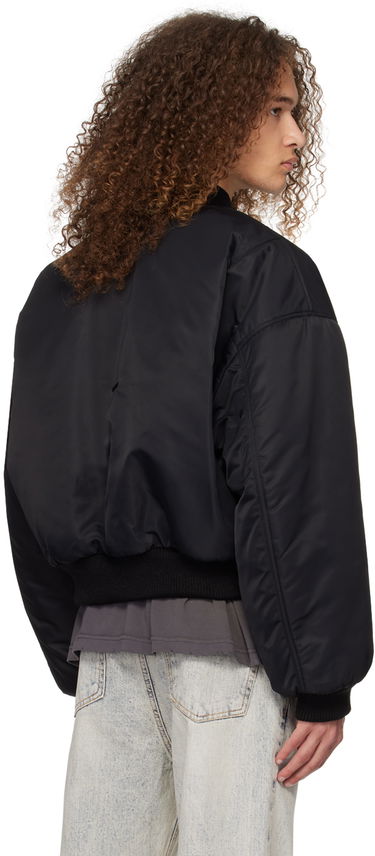 Bomber-takki We11done Puff Bomber Jacket Musta | WD-JP0-24-102-U-BK, 2