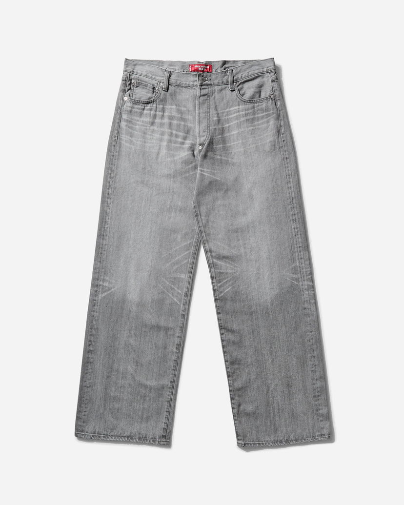 Jeans Junya Watanabe Selvedge Denim Pants Harmaa | WO-P203-051 001