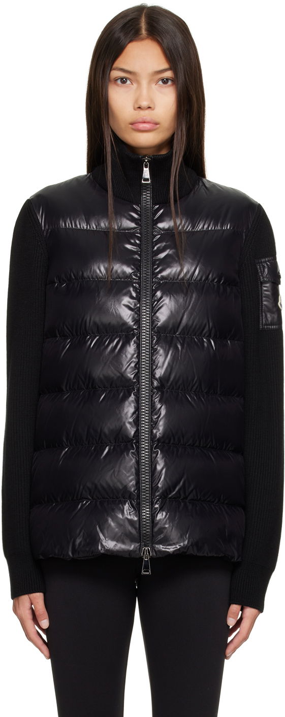 Puffer takki Moncler Quilted Down Musta | H20939B00026M1131