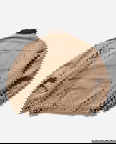 Takki Carhartt WIP Corduroy Collar Denim Jacket Beige | I0343152N24O, 4