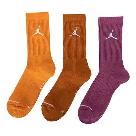 Sukat Jordan Air Jordan Logo Casual Breathable Sports Socks 3 Pairs Monivärinen | SX5545-500