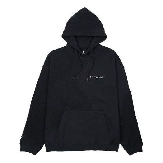 Huppari Converse Dynamic Blocking Pullover Hoodie Musta | 10025234-A01