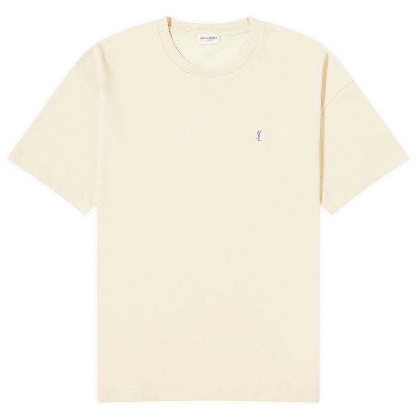 T-paita Saint Laurent Pique Logo Vaaleanpunainen | 781566Y37HC-7265
