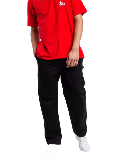 Housut Stüssy Brushed Beach Pant Musta | 116553