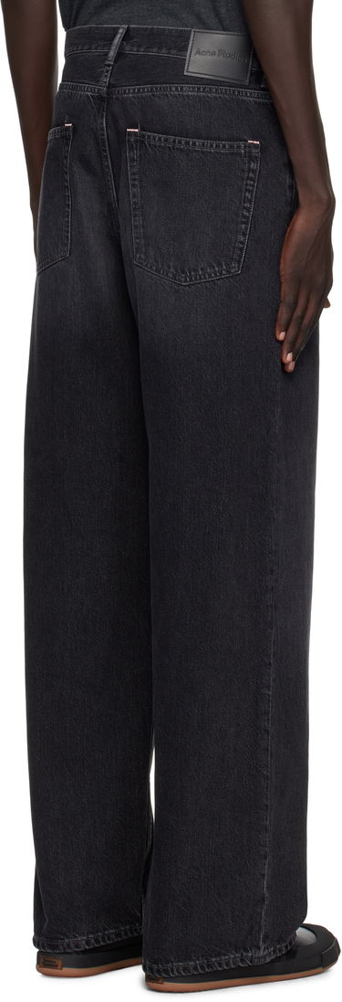 Jeans Acne Studios Acne Studios Faded Loose-Fit Jeans Musta | C00090-, 2