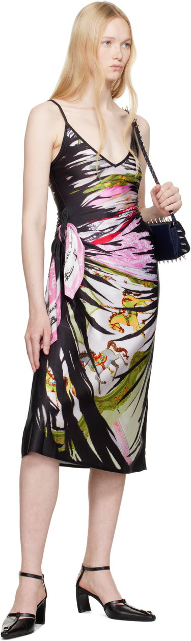 Mekko Diesel Diesel D-Orotys Print Midi Dress Monivärinen | A19148 0TKBL, 3