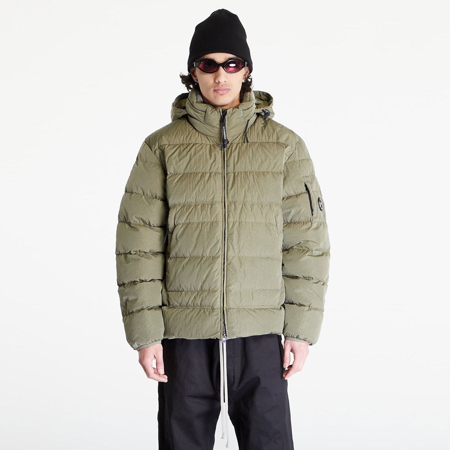 Takki C.P. Company Eco-Chrome R Down Jacket Vihreä | 15CMOW028A006369G-335, 0