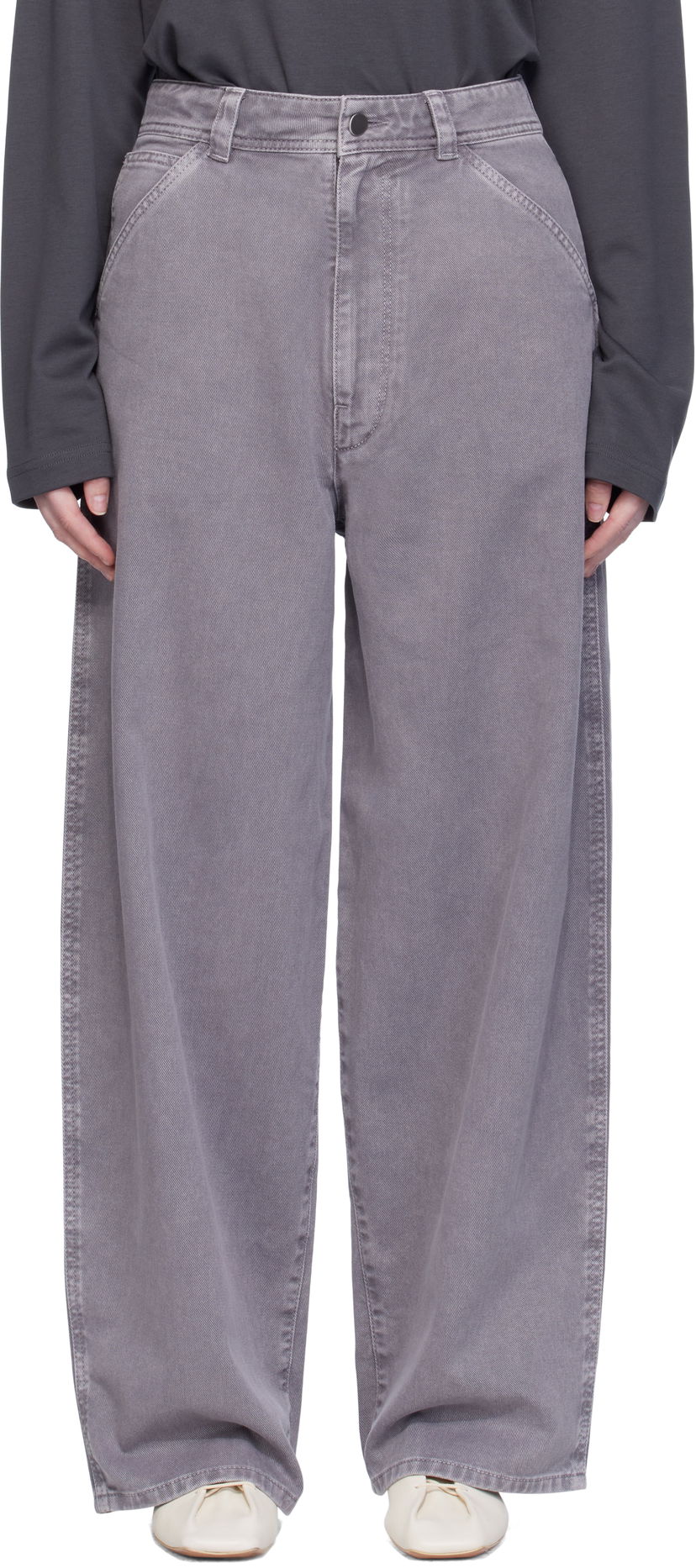 Jeans LEMAIRE Lemaire Large Jeans Harmaa | PA1224 LD1063