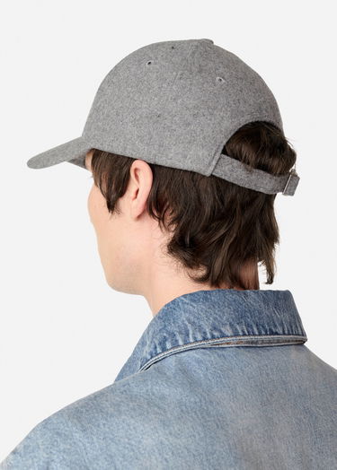 Korkki AXEL ARIGATO Wool Baseball Cap Harmaa | X3076003, 2