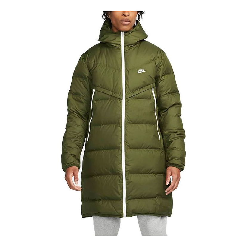 Parka Nike Sports Hooded Down Coat Vihreä | DD6789-326
