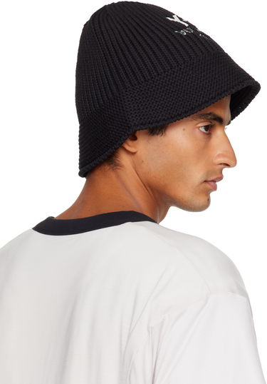 Hattu Y-3 Y-3 Heritage Knit Bucket Hat Musta | JX8305, 2