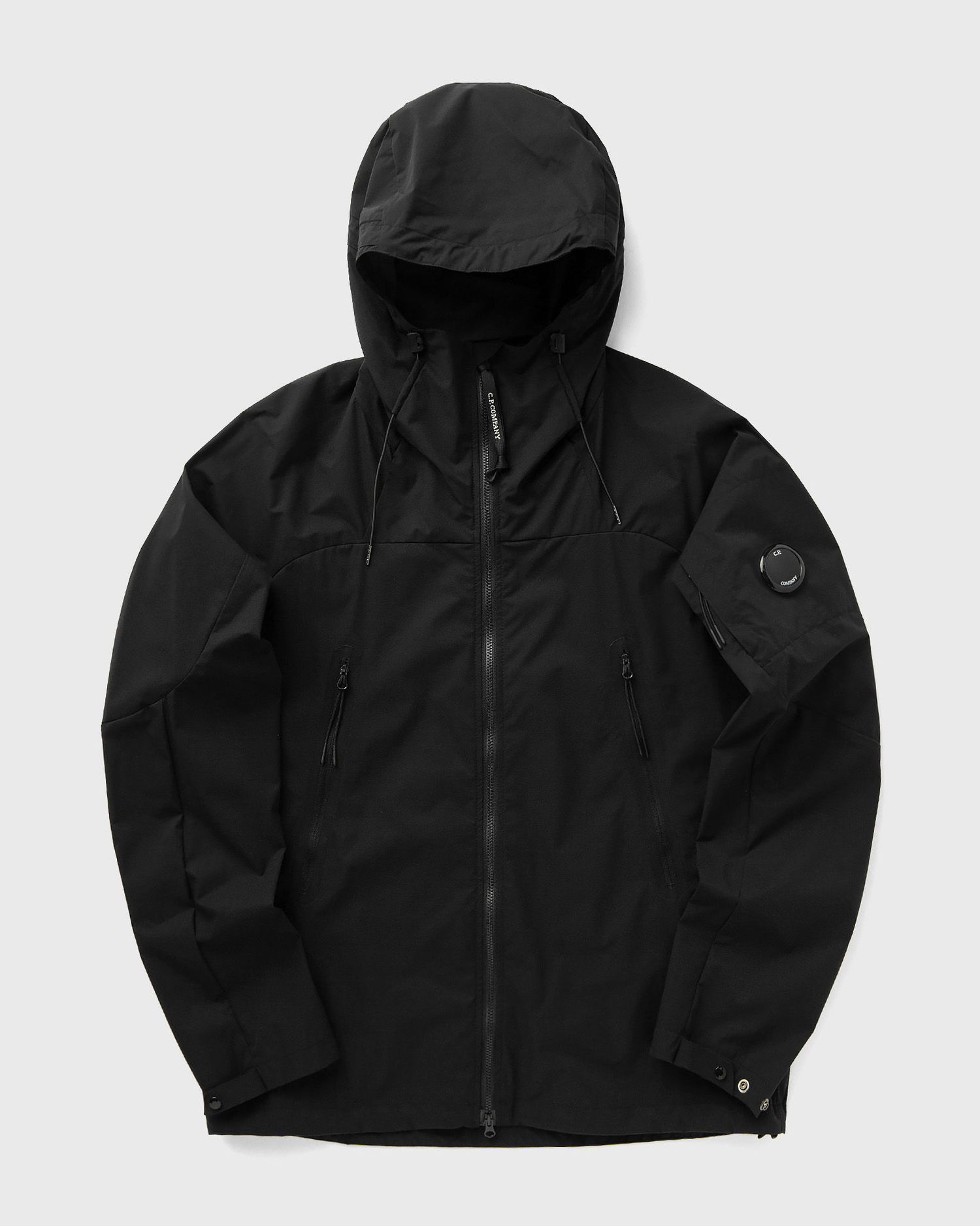 Tuulitakki C.P. Company C.P. Company PRO-TEK Hooded Windbreaker Jacket Musta | 18CMOW006A110264A-999, 0