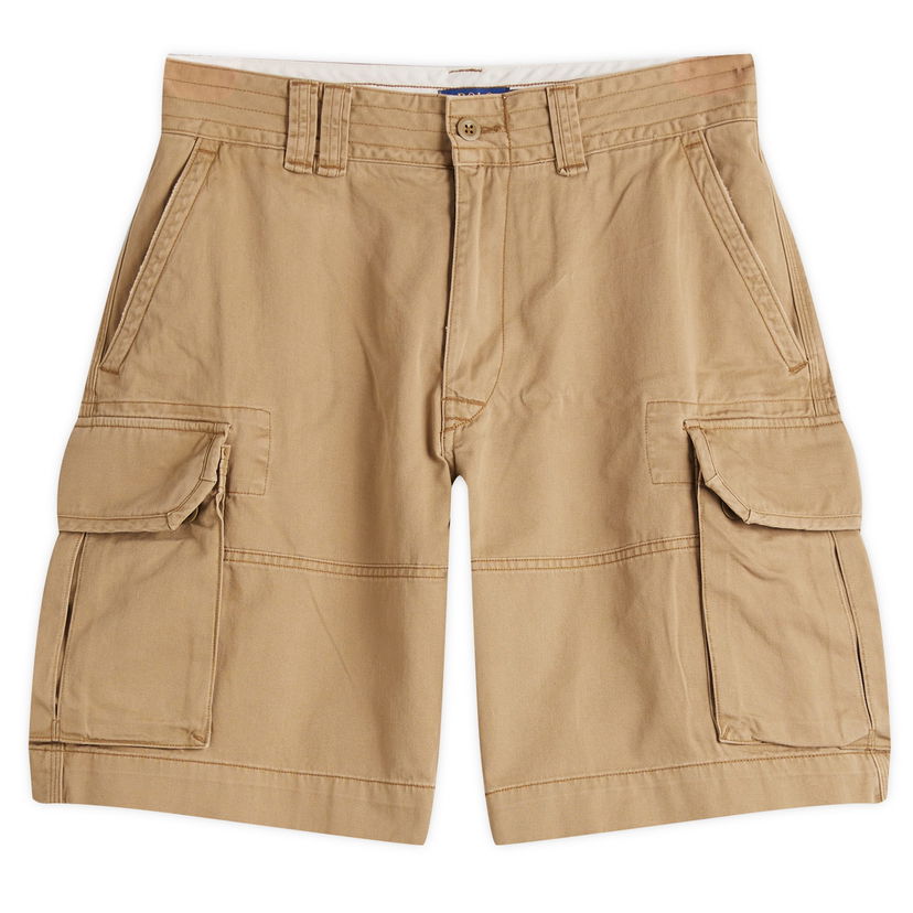 Shortsit Polo by Ralph Lauren Ralph Lauren Gellar Cargo Shorts, Size 30" Beige | 710548502004