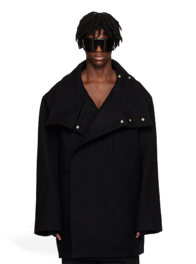 Takki Rick Owens Caban Jacket Musta | RR02C7758 WY