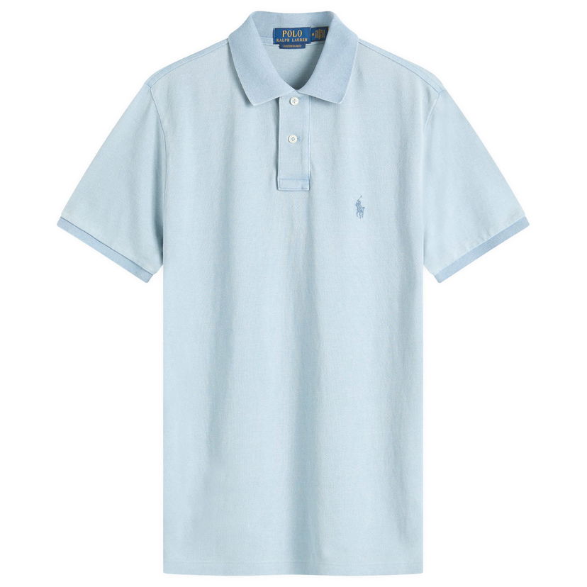 Poolopaita Polo by Ralph Lauren Ralph Lauren Custom Slim Fit Polo Shirt, Large Sininen | 710970582001