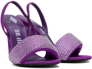 Kengänhoito The Attico Attico Rem Heeled Sandals Violetti | 236WS522 PA45T, 3