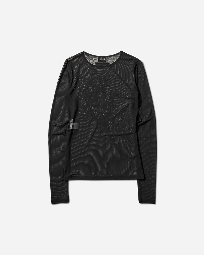 T-paitoja ja toppeja Jean Paul Gaultier Sequin Longsleeve Top Musta | 2503WTO339M001 00