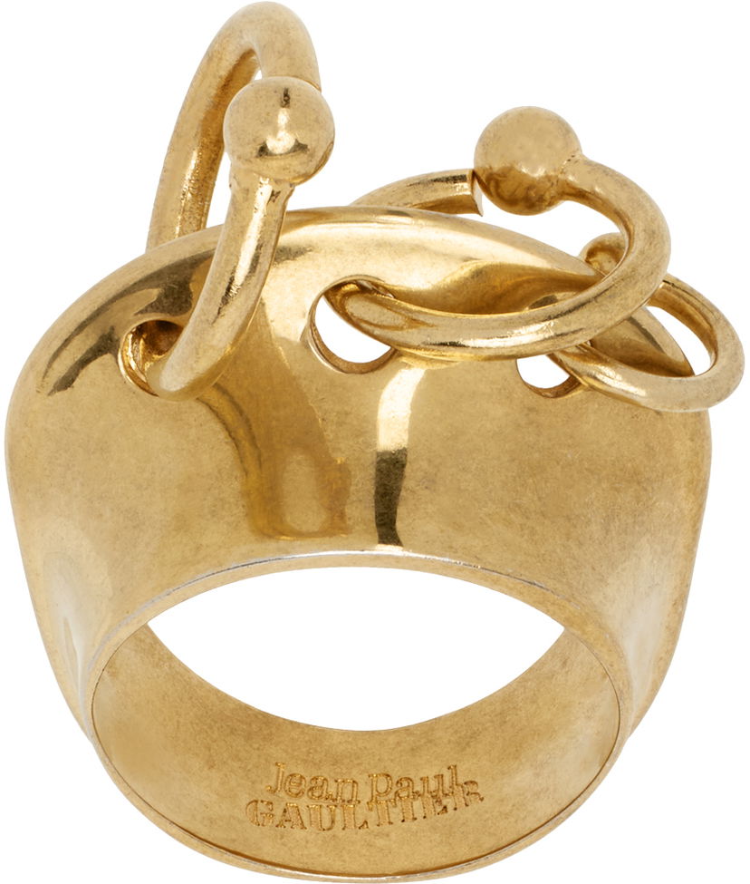 Sormus Jean Paul Gaultier Jean Paul Gaultier Multiple Loops Ring Metallinen | 24/25-U-BA012-X053-92