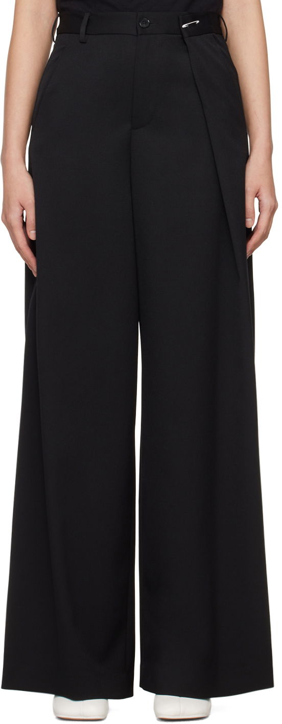 Housut Maison Margiela MM6 Tailoring Trousers Musta | S52KA0481 S47848