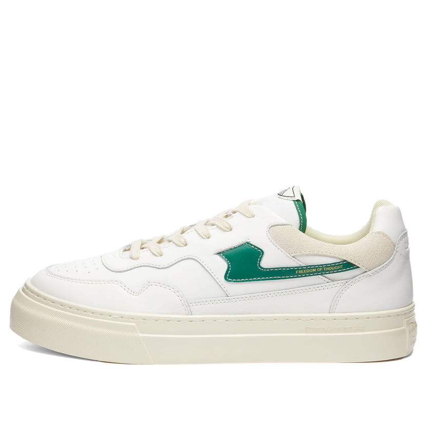 Tennarit ja kengät Stepney Workers Club Pearl S-Strike Leather Valkoinen | YA09560