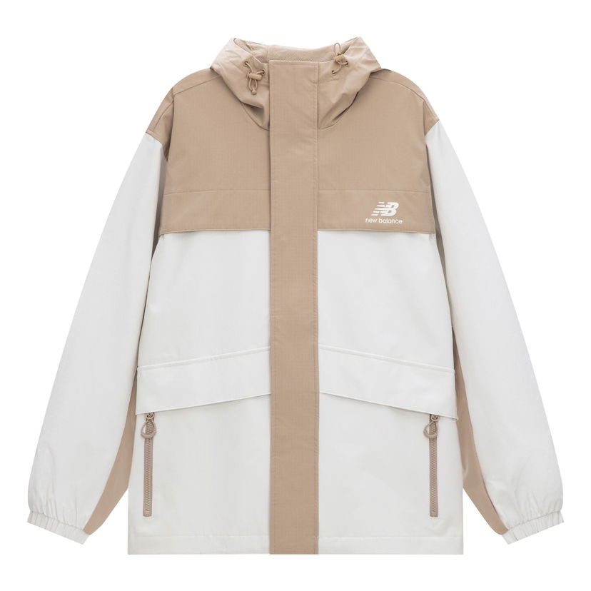 Tuulitakki New Balance Urban Remix Woven Jacket Beige | AMJ33359-BNN