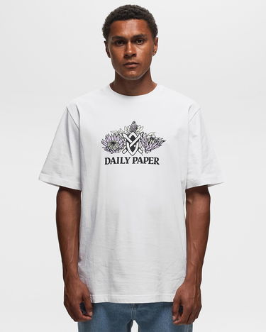 T-paita DAILY PAPER Ratib Printed T-Shirt Valkoinen | 2321110, 2