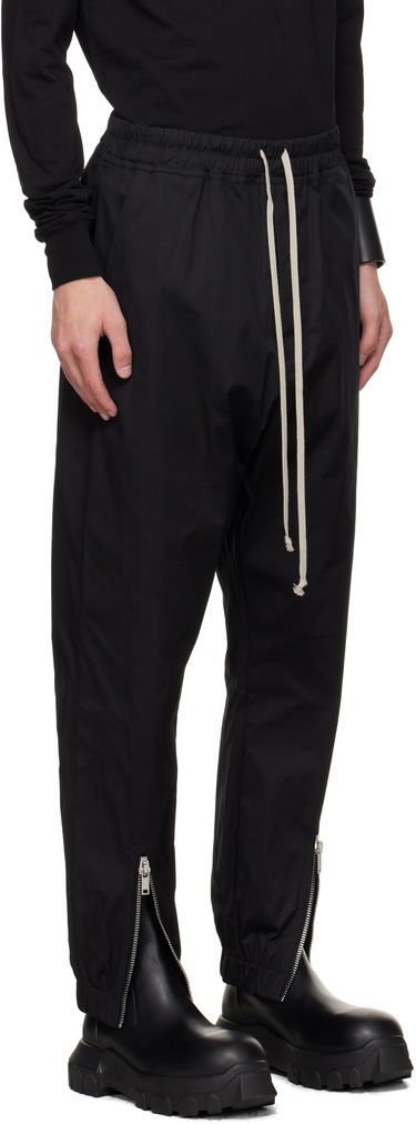Verryttelyhousut Rick Owens Rick Owens Concordians Tecuatl Track Pants Musta | RU02E1331 TE, 1