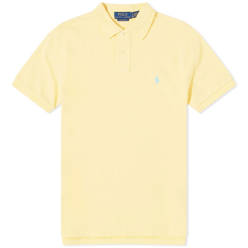 Poolopaita Polo by Ralph Lauren Custom Fit Polo Shirt Keltainen | 710782592021