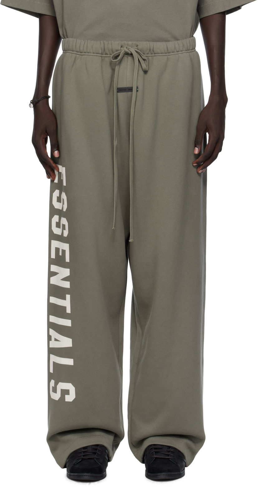 Verryttelyhousut Fear of God Fear of God ESSENTIALS Fleece Lounge Sweatpants Vihreä | 130SP254327F