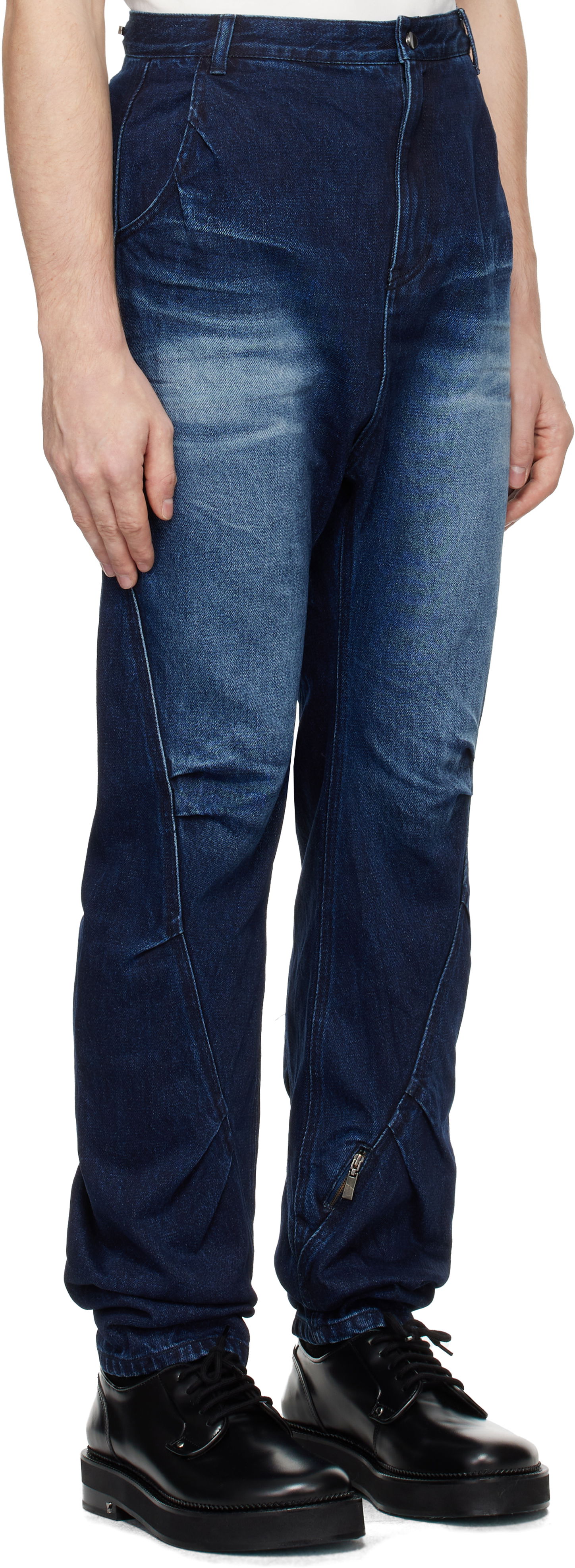 Jeans ADER ERROR Faded Denim Jeans Sininen | BN01FWJE0108DB, 1