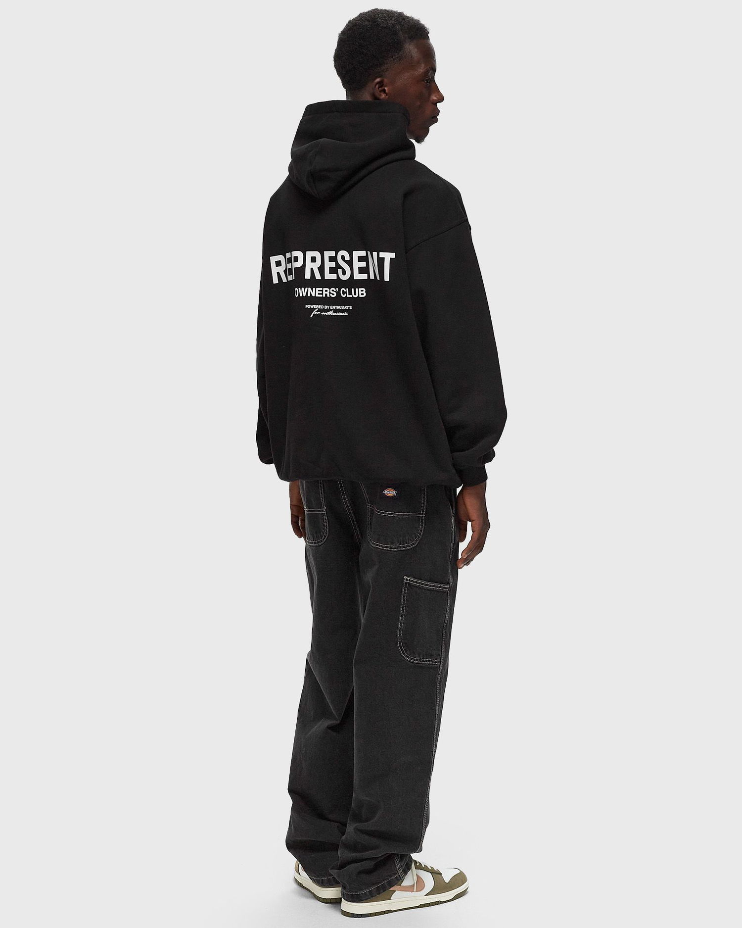 Huppari Represent Clo REPRESENT OWNERS CLUB HOODIE Musta | OCM41113-001, 1
