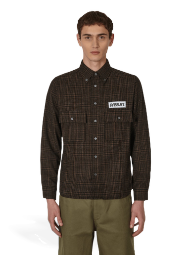 Paita PACCBET Checked Two Pocket Shirt Ruskea | PACC11B003 1