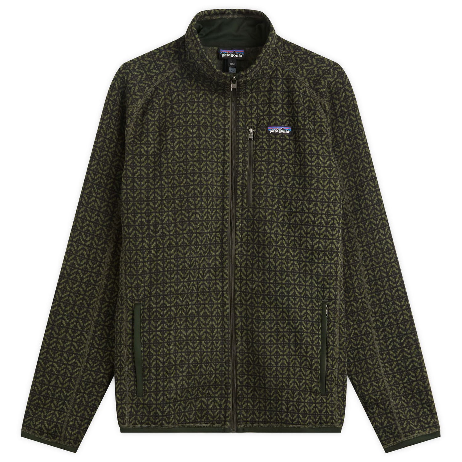 Takki Patagonia Better Sweater Jacket Scales Vihreä | 25528-SODG, 1