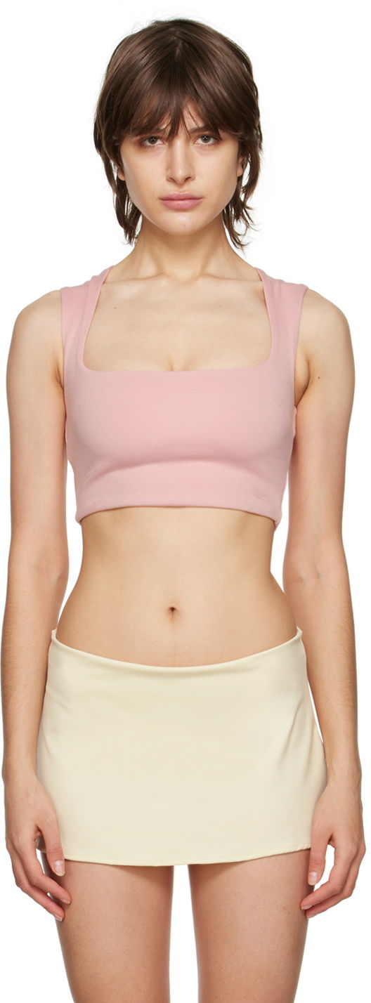 Tankkitoppi GUIZIO Guizio Celestial Tank Top Vaaleanpunainen | DGF21F908_BLSH