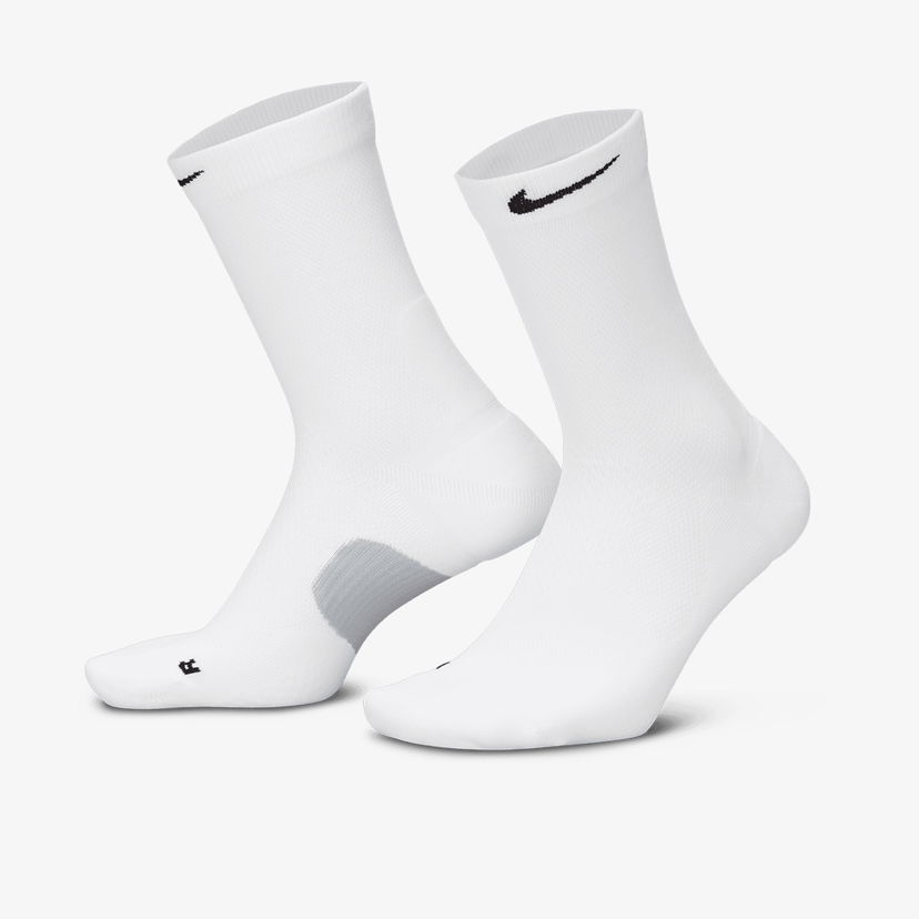 Sukat Nike Fast Performance Crew Socks Valkoinen | HV6924-100
